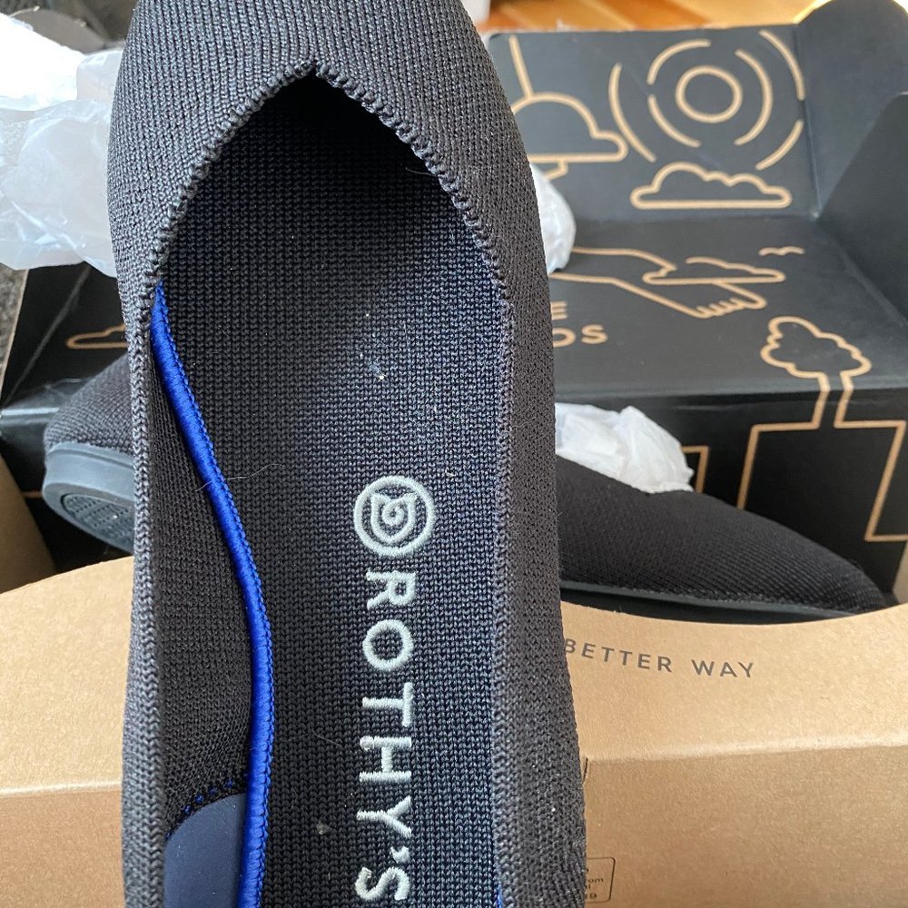 New Black  Rothy's, size 9.